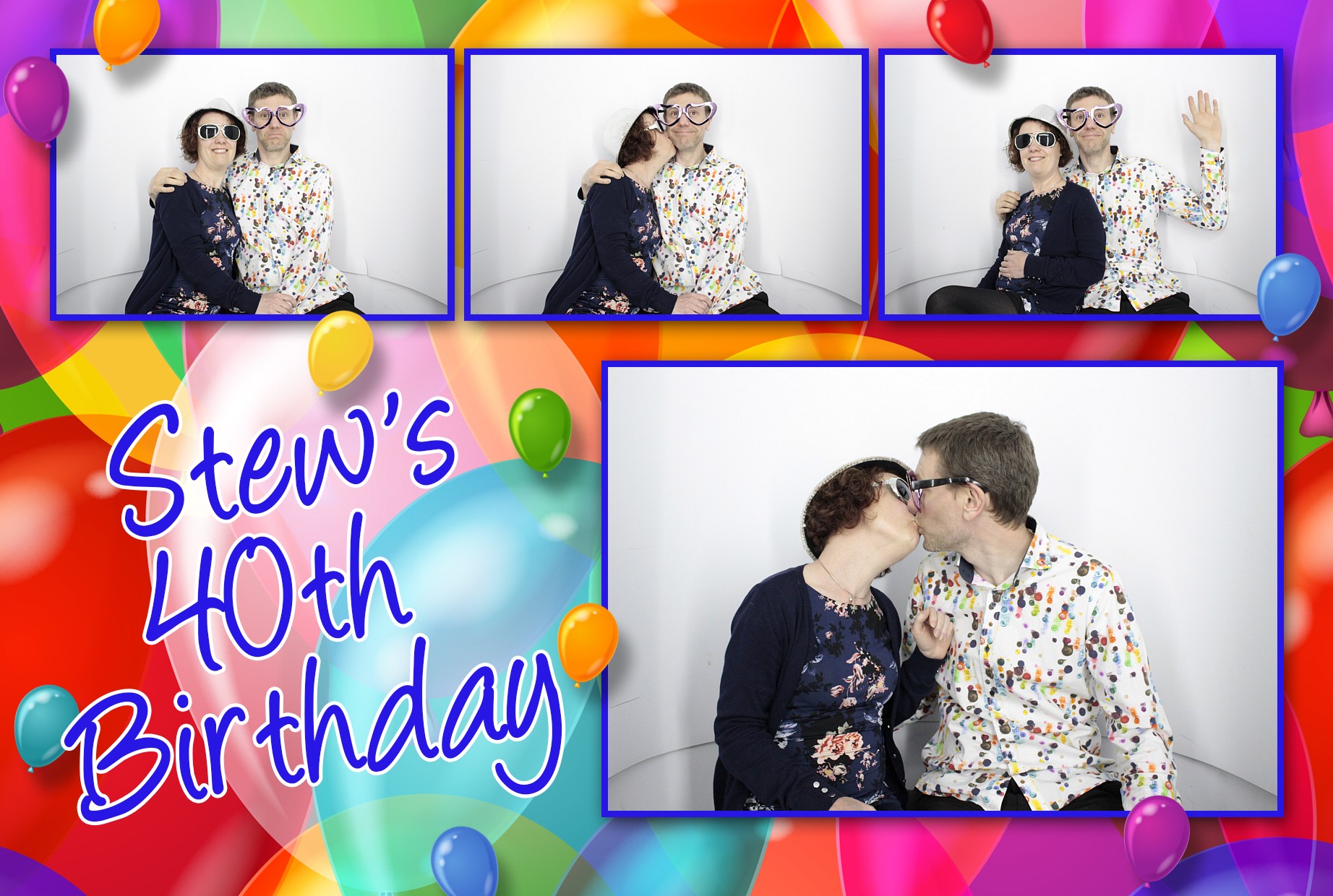 Stew's 40th Birthday | View more photos from the event at gallery.myphotoboothexperience.co.uk/u/MyPhotoBoothExperienceLtd/Stews-40th-Birthday